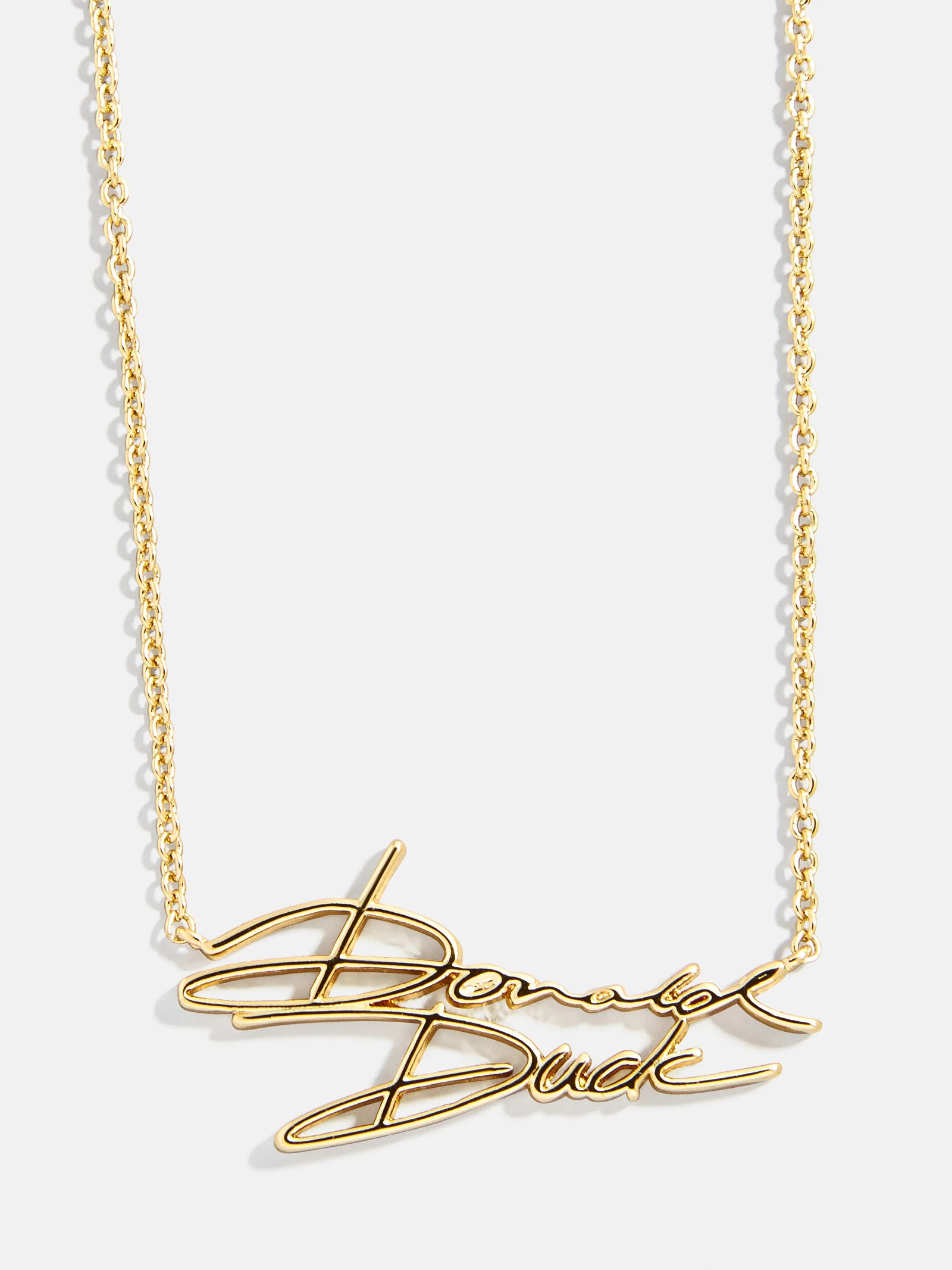 Disney Character Signature Necklace - Donald Duck | BaubleBar
