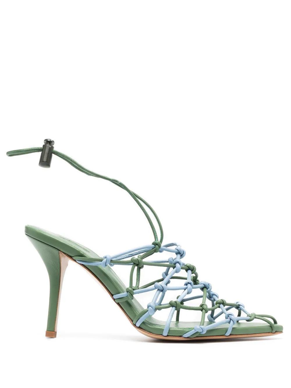 pointed strappy 100mm pumps | Farfetch Global