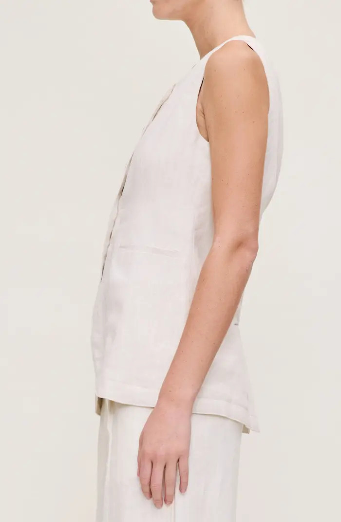 DL1961 Amalie Linen Vest | Nordstromrack | Nordstrom Rack