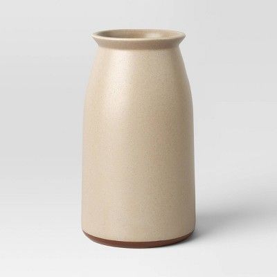 Medium Harvest Ceramic Vase Cream - Threshold&#8482; | Target