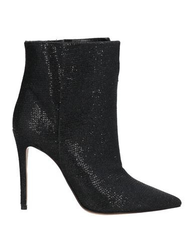 By A. Woman Ankle boots Black Size 8.5 Textile fibers | YOOX (US)