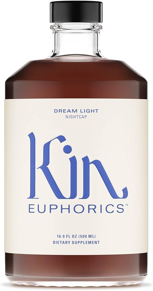 Dream Light by Kin Euphorics, Non Alcoholic Spirits, Nootropic, Botanic, Adaptogen Drink, Earthy ... | Amazon (US)
