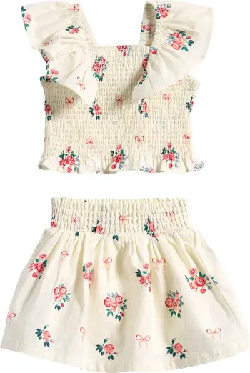 Bows & Bouquets Tank & Skirt Set | Nordstrom