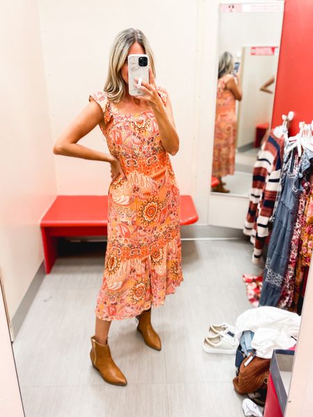 Target dress wearing a small
Western boots fit true to size
Country Concert outfit idea
Fall outfit idea
#ltkshoecrush #ltkunder100



#LTKunder50 #LTKstyletip #LTKSeasonal