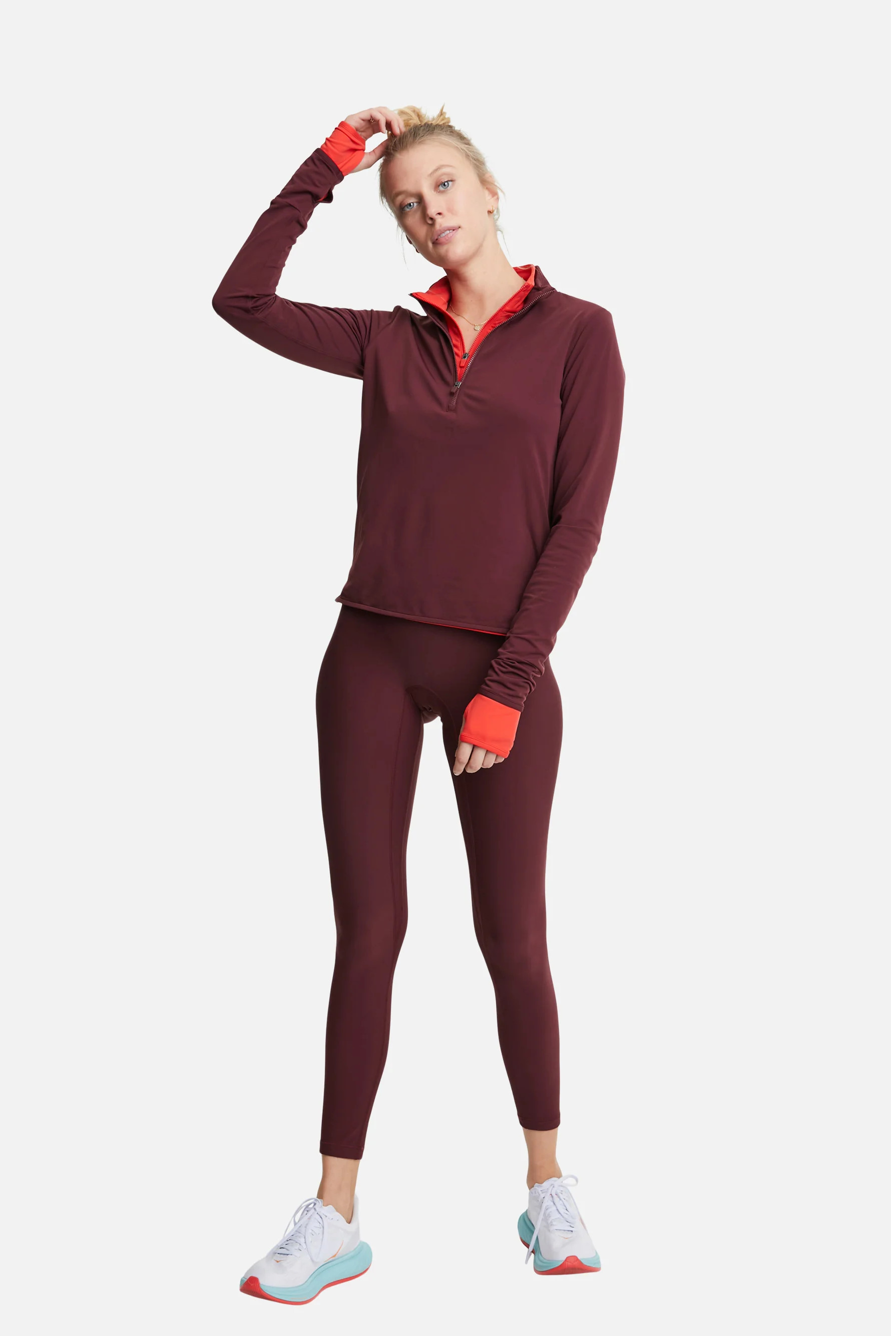 Pro Fleece Center Stage Legging | Bandier