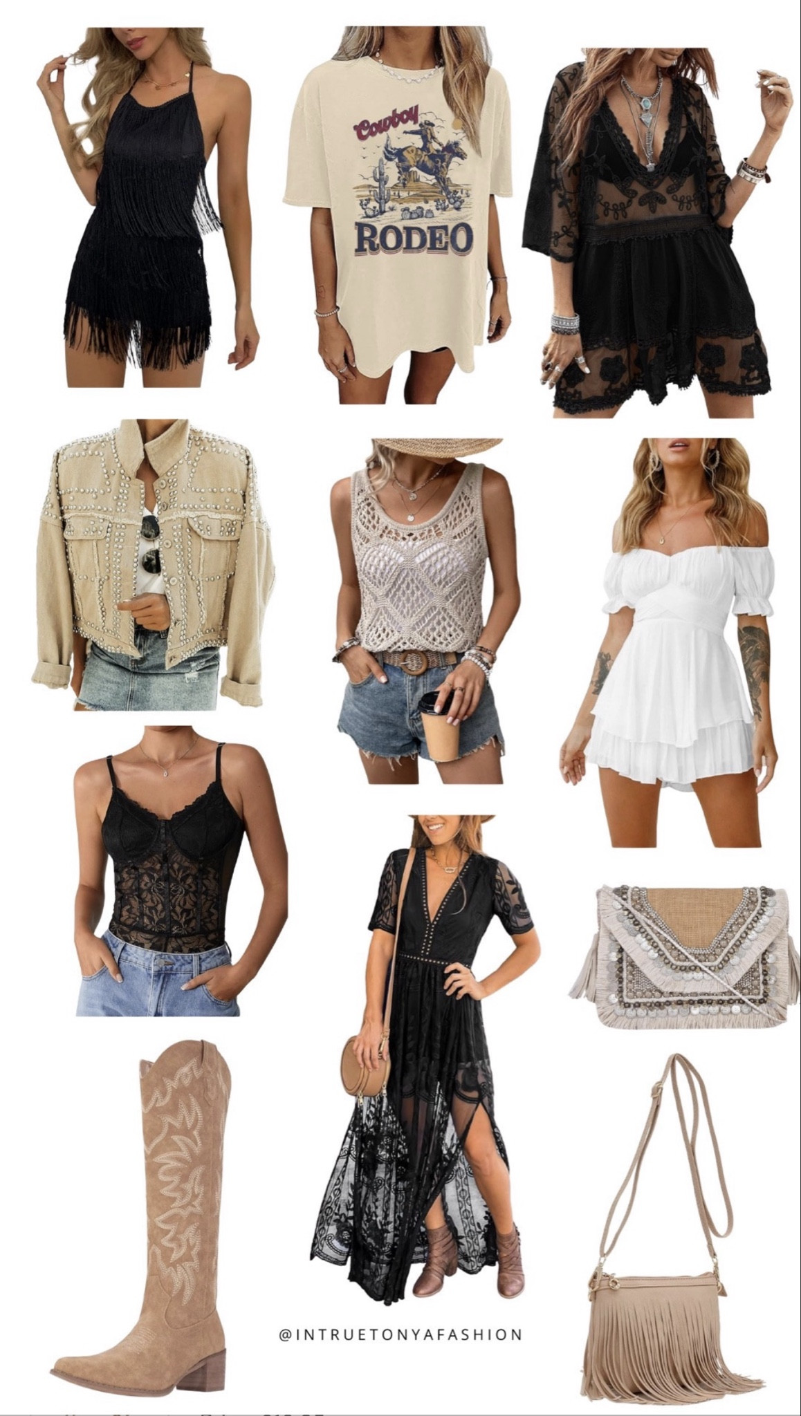 Country concert outfits from amazon 






Nashville outfits, western outfit, festival outfit, western boots, western boho outfit, amazon outfits 2026, concert outfit ideas, summer outfit amazon, Amazon outfit ideas, summer concert outfit, summer festival, rodeo outfit

#LTKootd #LTKFestival #LTKSaleAlert