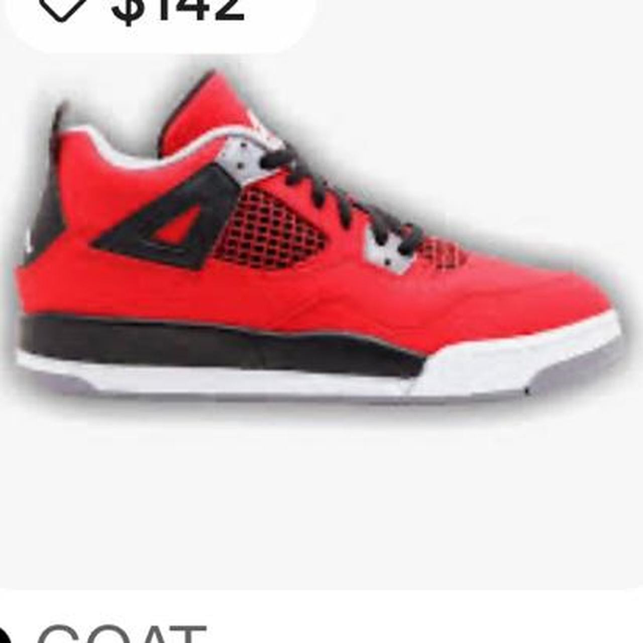 Jordan Boys Sneakers - Red - 7-7.5 | Depop US