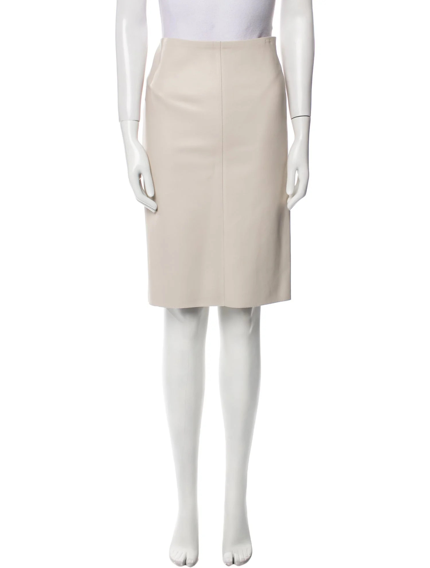 Prada 2024 Knee-Length Skirt - Neutrals Skirts, Clothing - PRA1182462 | The RealReal | The RealReal