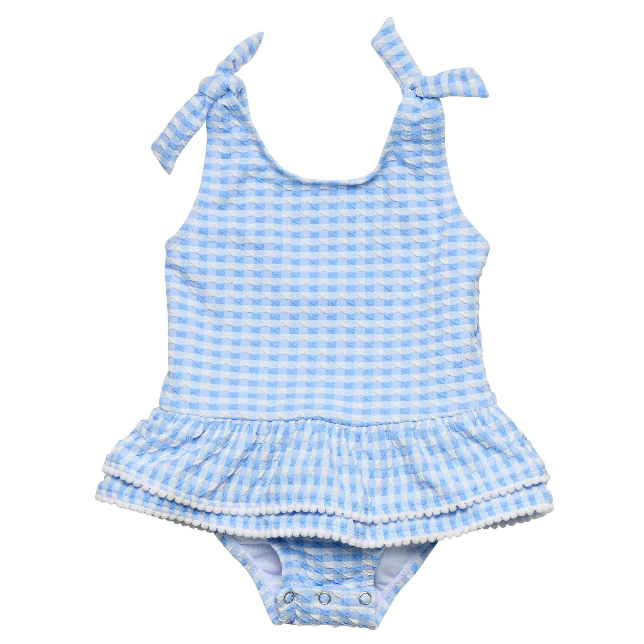 Seaside Gingham Skirt Swimsuit | Snapper Rock Swimwear