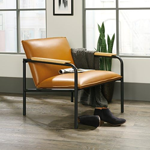 Sauder Boulevard Café Lounge Chair, Camel finish | Amazon (US)