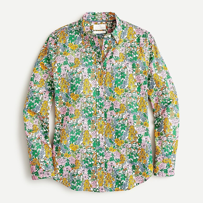Slim-fit shirt in Liberty® Petunia floral | J. Crew US