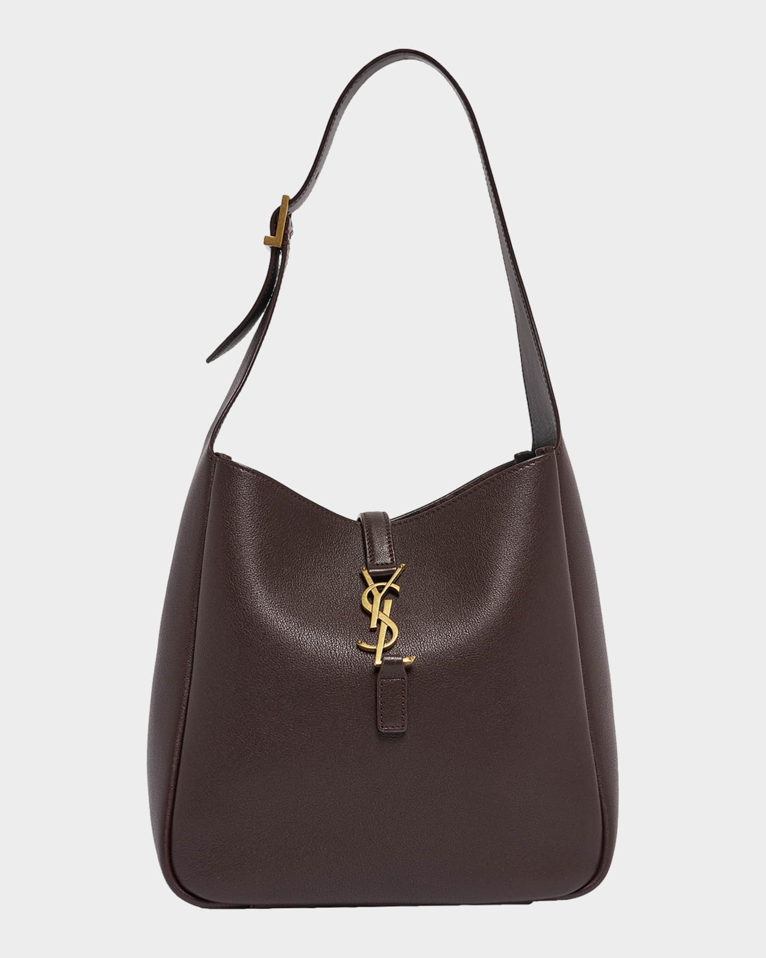 Le 5 A 7 Small YSL Leather Shoulder Bag | Neiman Marcus