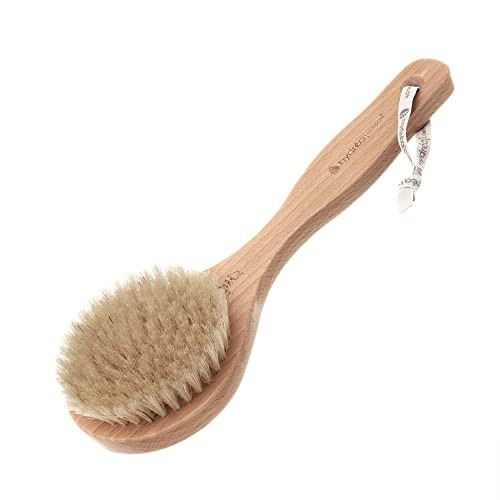 Hydrea London Dry Body Brush –Short Handle Premium Exfoliating Dry Skin Brush with Natural Bristle, FSC® Certified Beechwood. | Amazon (US)