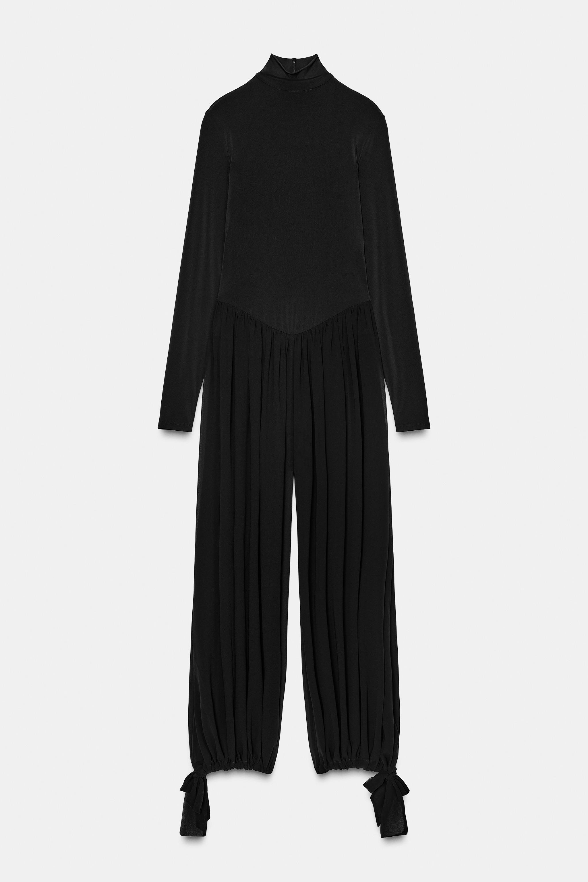LONG COMBINATION VOLUME JUMPSUIT | Zara US