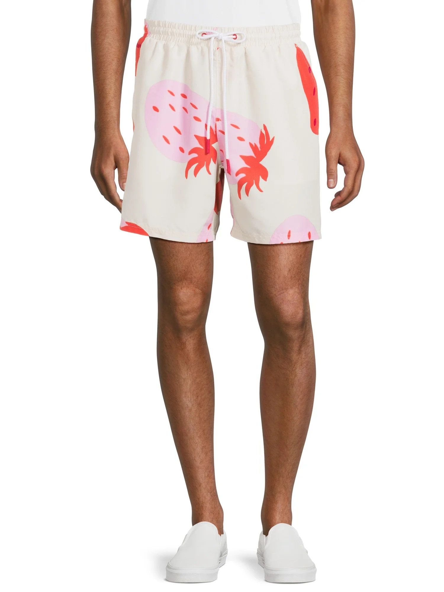 No Boundaries Men's & Big Men's Printed Shorts, Sizes XS-5XL | Walmart (US)