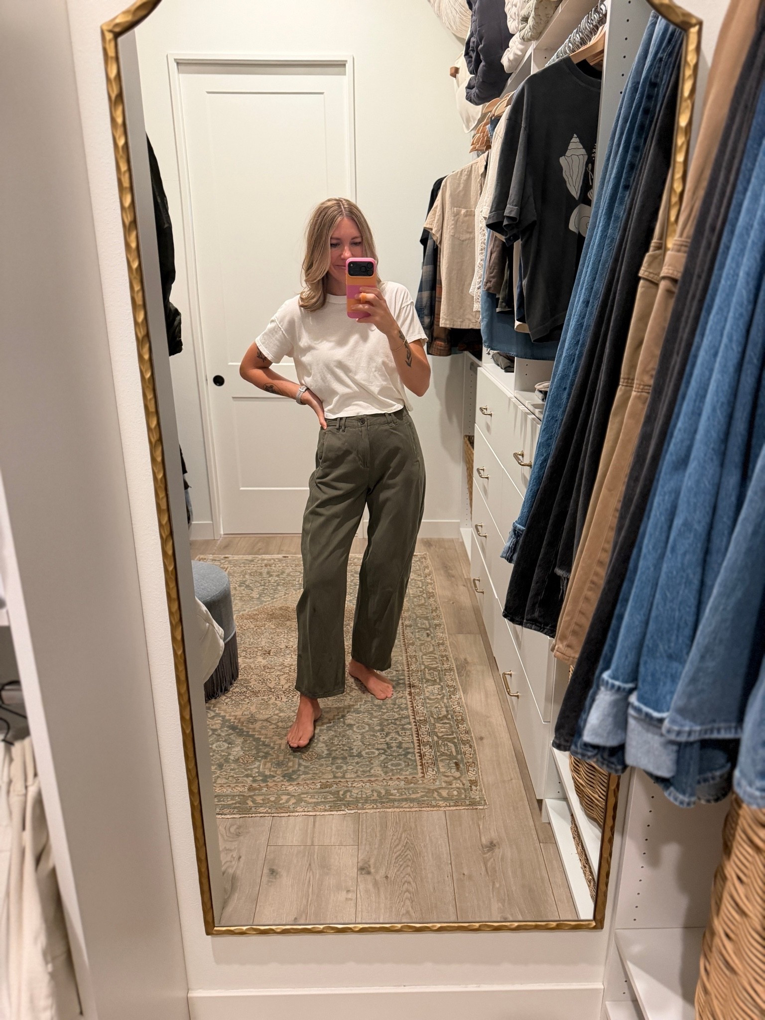 Love these Target barrel pants! SO comfy. Fits TTS, but size up one if you want an oversized fit. (I’m wearing a 2).

#LTKootd #LTKSeasonal #LTKTall