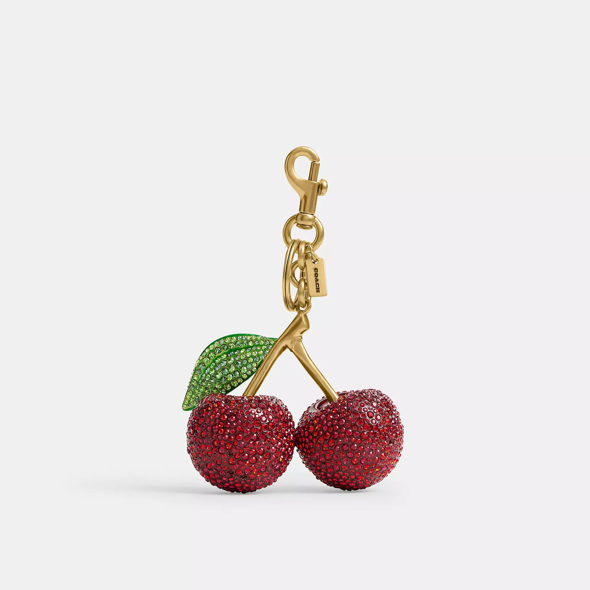 Large Crystal Cherry Bag Charm | Coach (US)