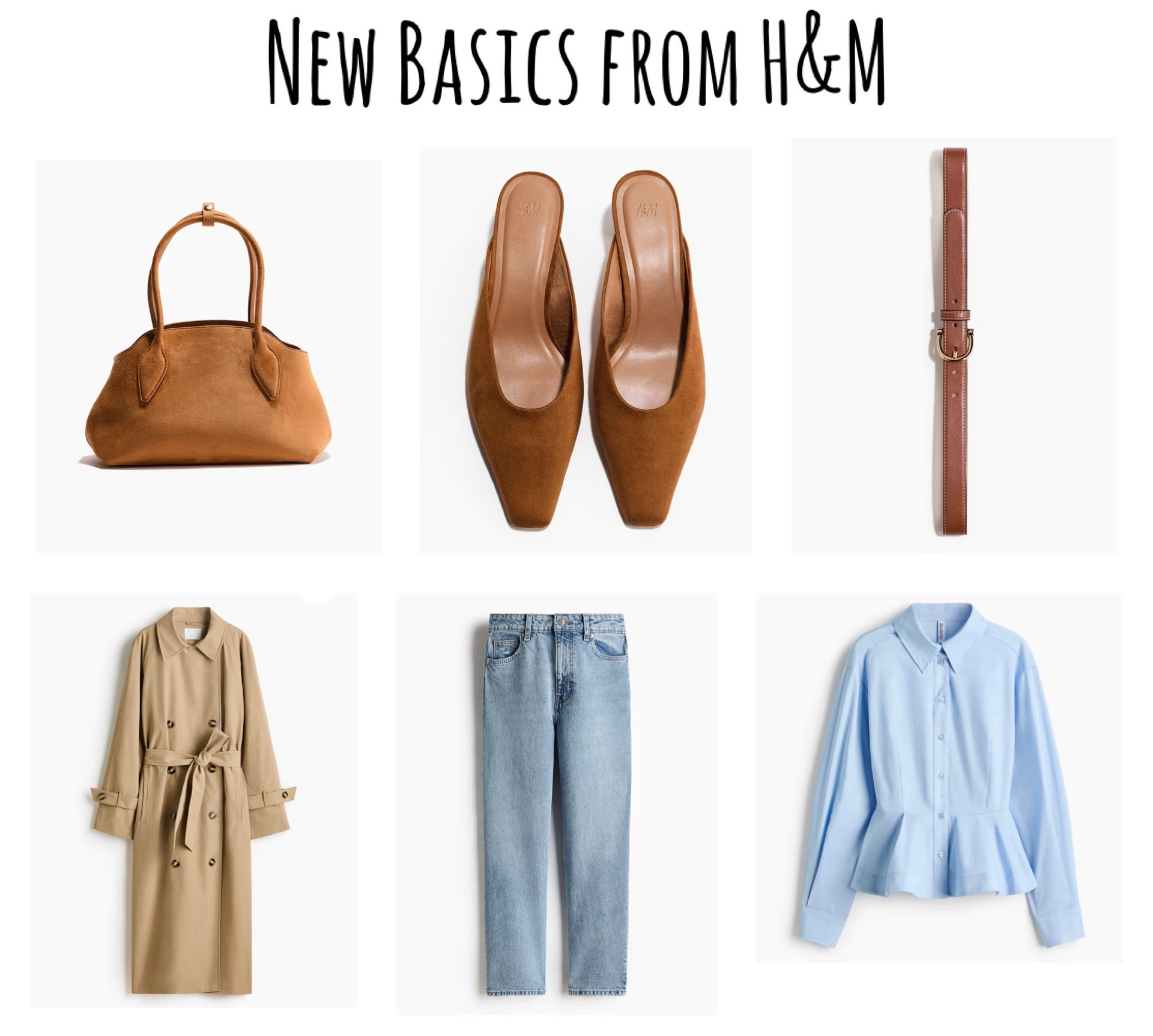 Capsule wardrobe, spring staples, basics from H&M

#LTKPetite #LTKSpringSale #LTKSaleAlert