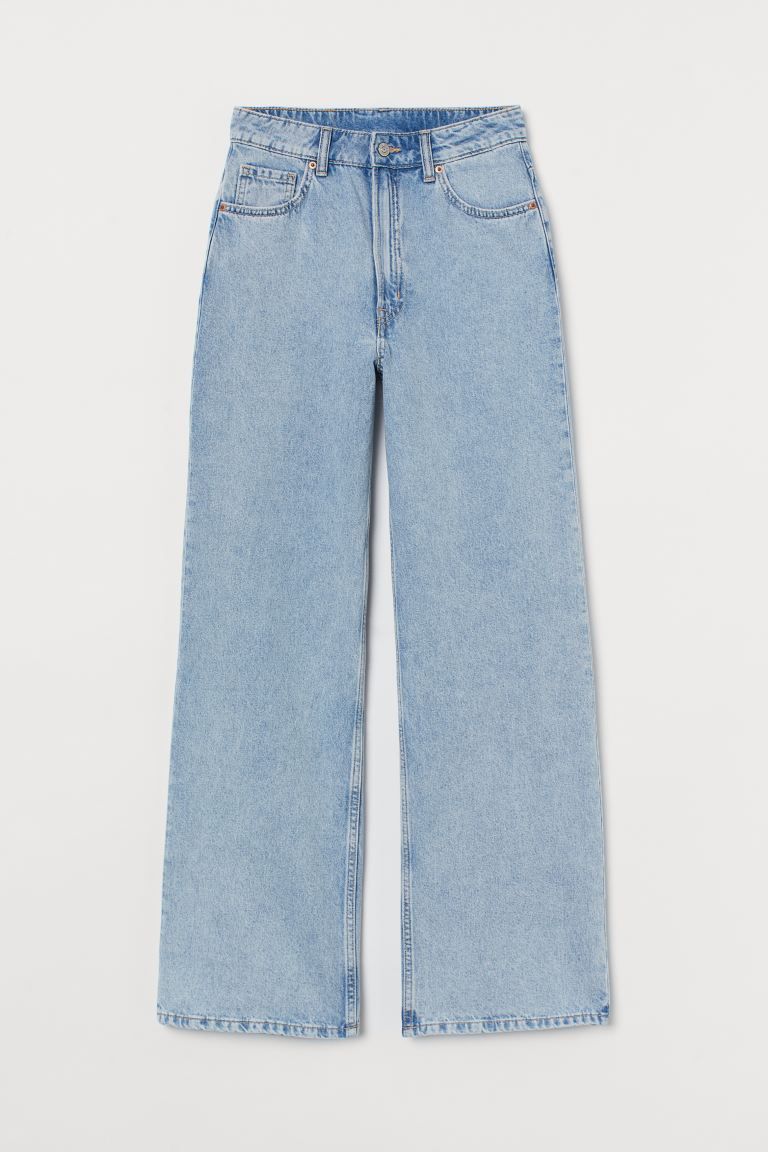 Wide High Jeans | H&M (UK, MY, IN, SG, PH, TW, HK)