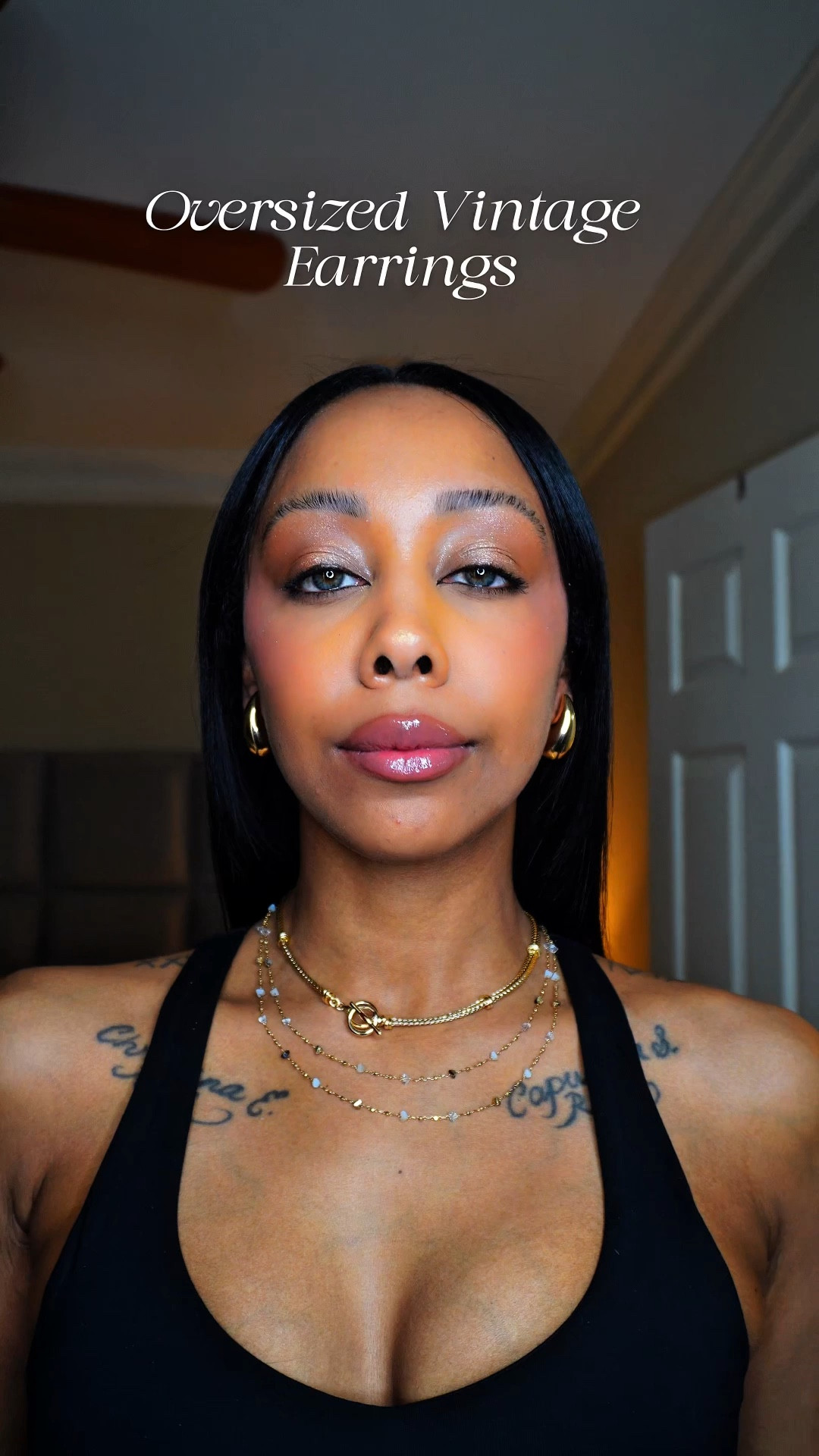 Oversized Vintage Earrings 
#earrings #jewlery #accessories 

#LTKSpringSale #LTKStyleTip