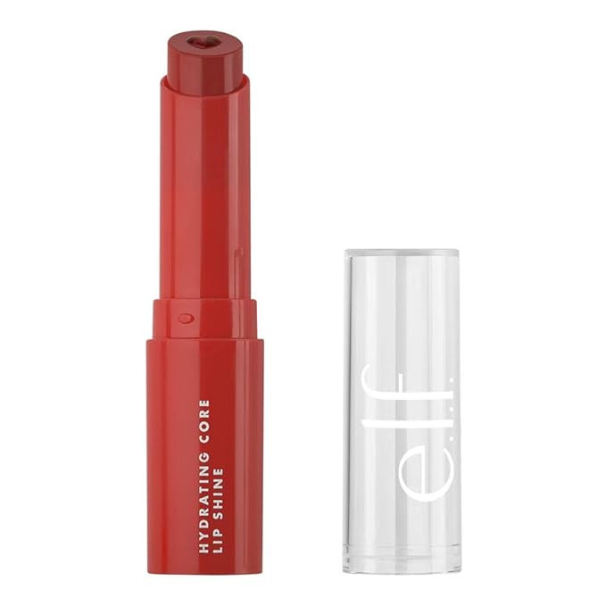 e.l.f. Hydrating Core Lip Shine, Conditioning & Nourishing Lip Balm, Sheer Color Tinted Chapstick... | Amazon (US)