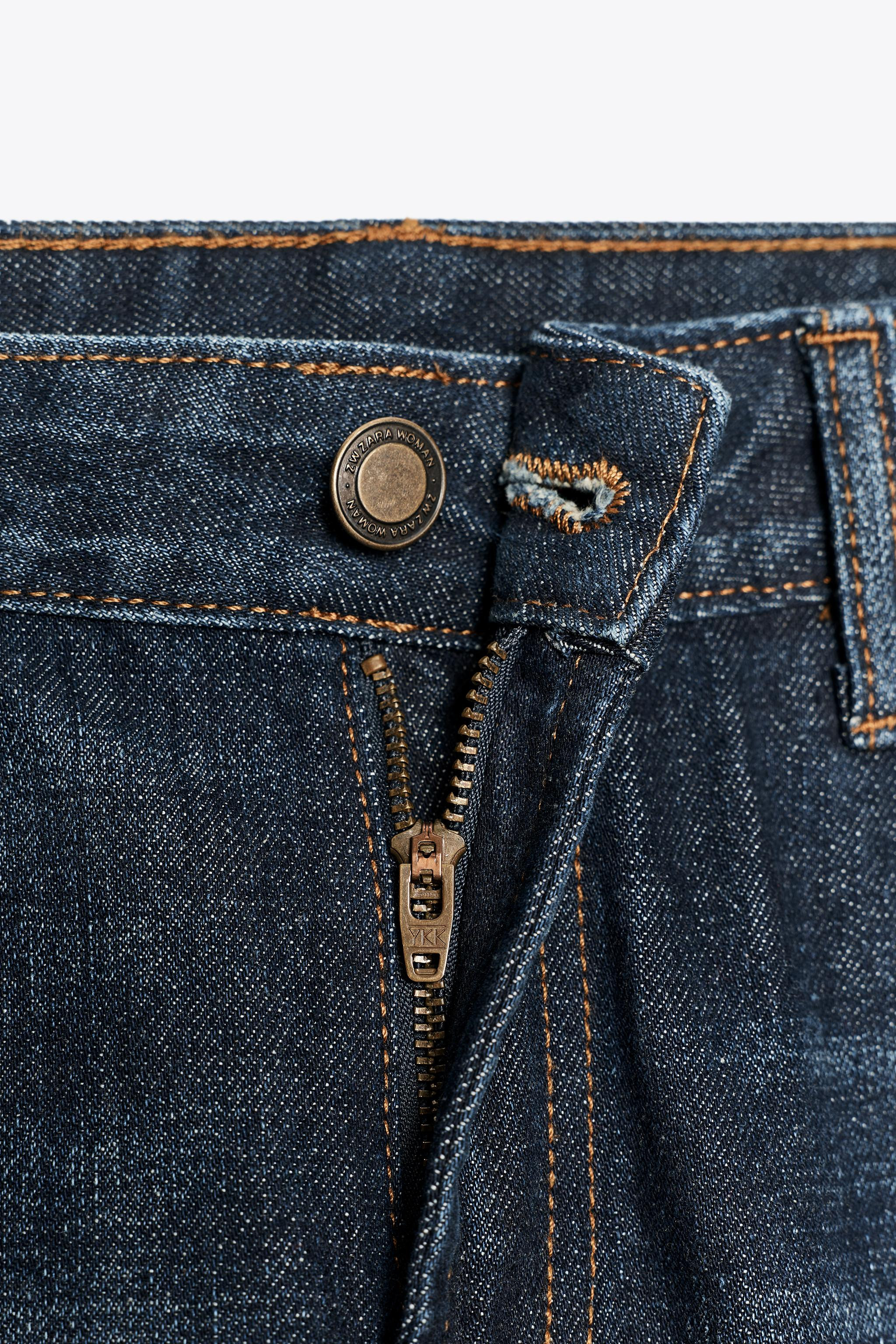 ZW COLLECTION LOW-RISE BOOTCUT JEANS | Zara US