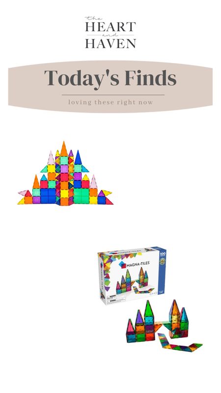 We’ve bought both the brand Magna Tiles and the less expensive ones.  I like both! And they all work together too. 