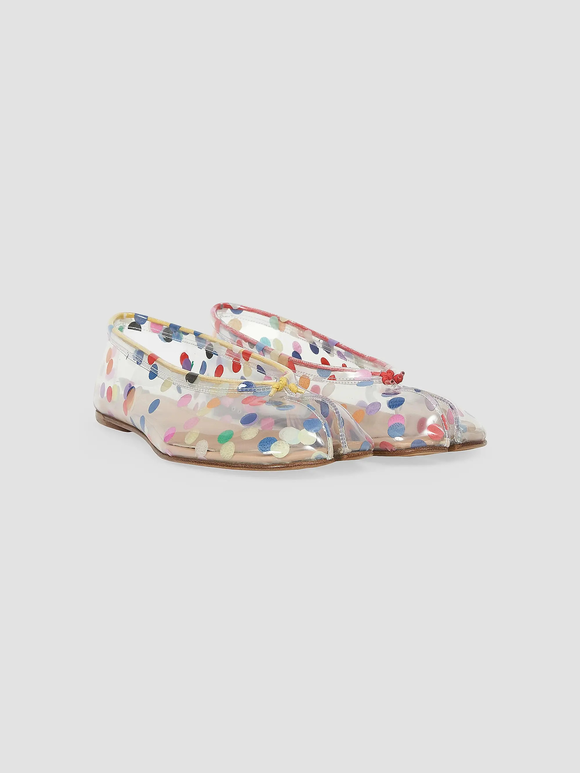 Maison Margiela Tabi Polka Dot Ballet Flats | Saks Fifth Avenue | Saks Fifth Avenue