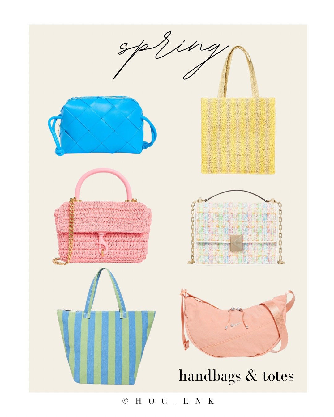 Spring Bags🌷

#LTKSeasonal #LTKItBag #LTKFindsUnder100