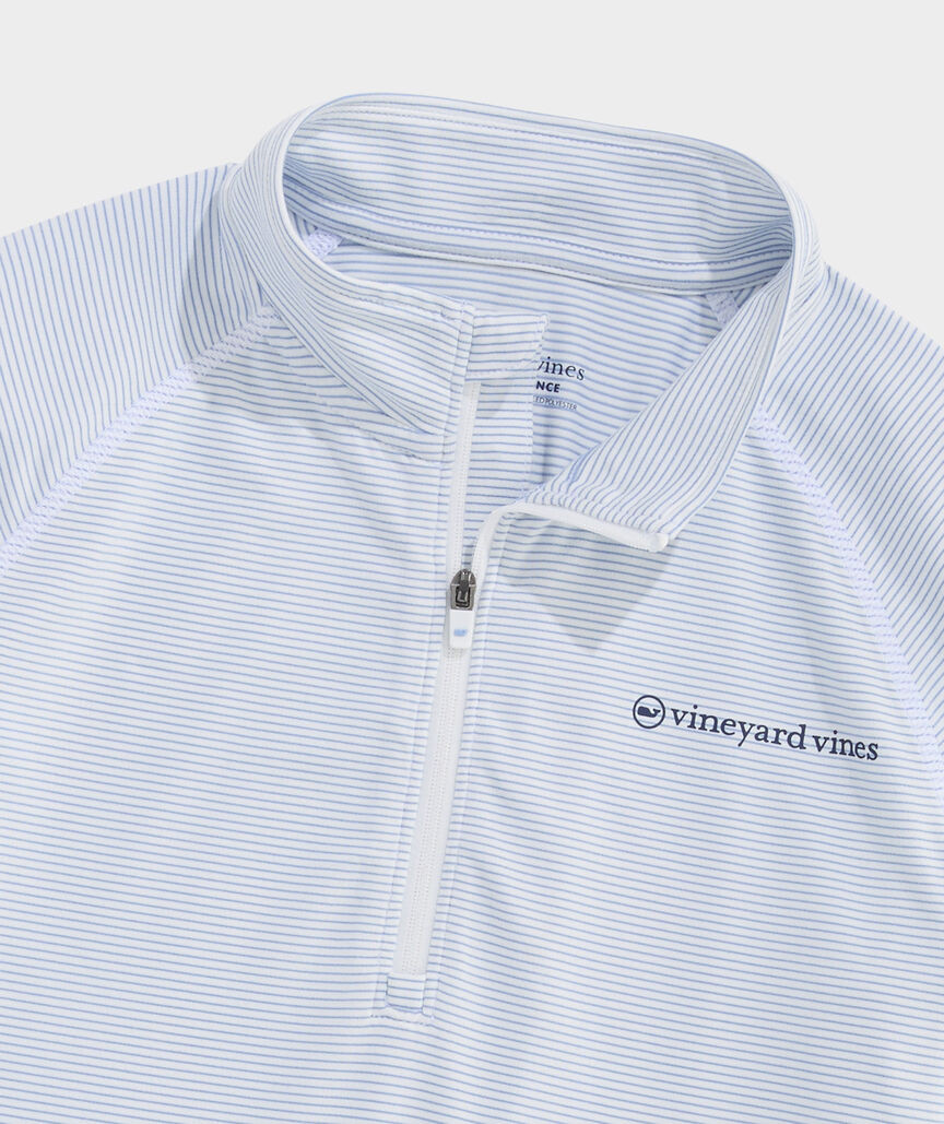 Boys' Performance Island Time Quarter-Zip | vineyard vines