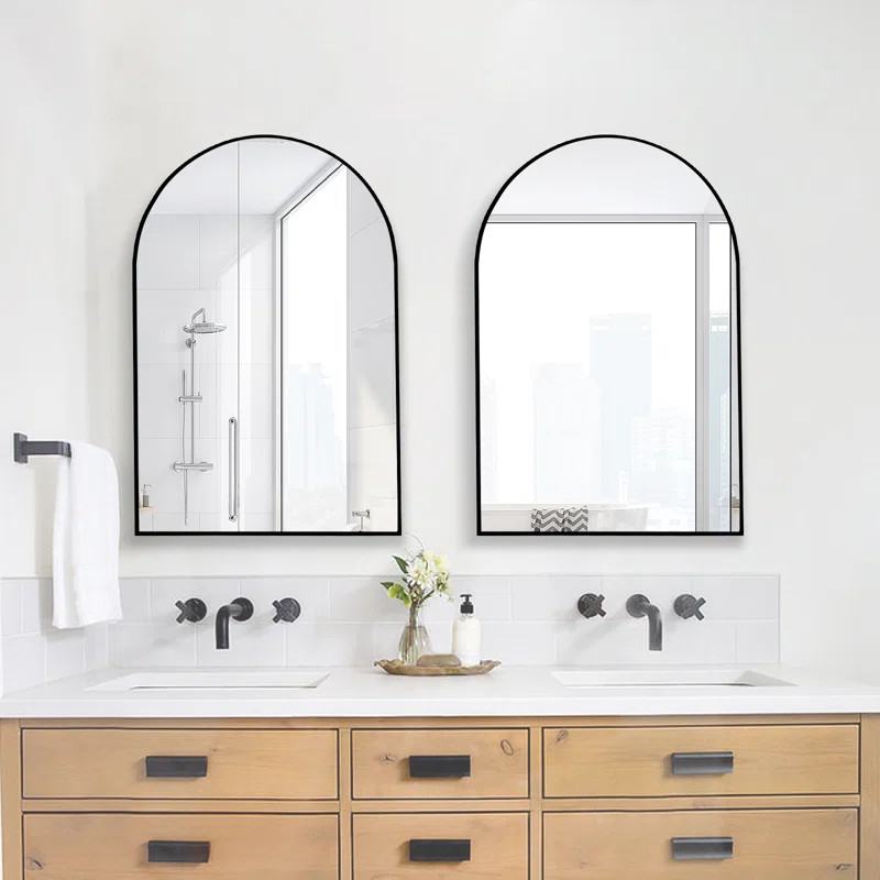 Lilaram Arch Metal Wall Mirror | Wayfair North America