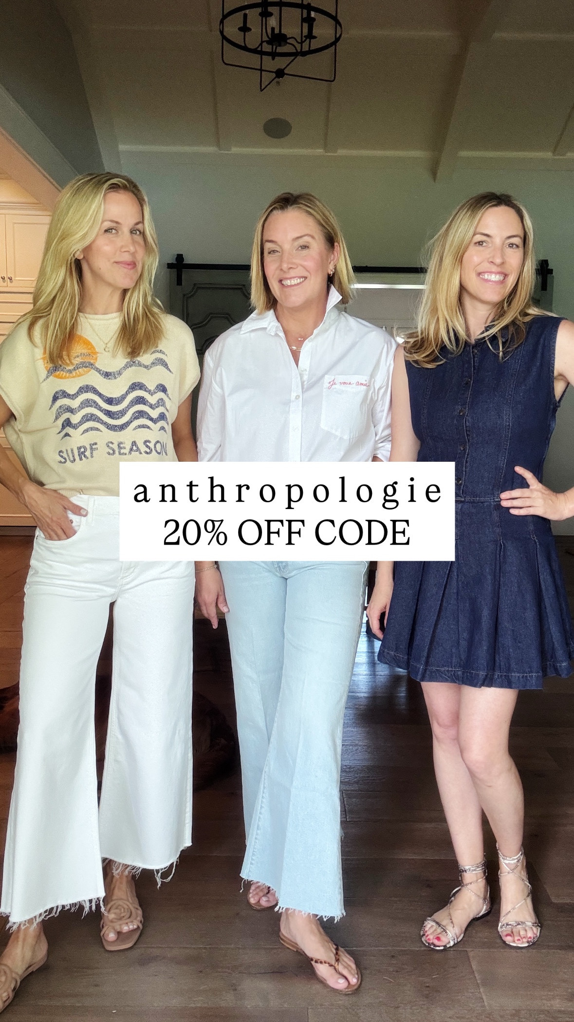 20% off code at Anthropologie just for you! 💫

Use our code “TRYIT20” Friday through Sunday 5/11 for 20% off your favorite brands! 

Showing you what we picked from the sale for a little inspo 🤩

Sizing notes:
Agolde Jean shorts run tts unless you are narrow through hip and thigh. Then size down one. 
All other pieces are tts. 

#LTKOver40 #LTKSaleAlert #LTKSeasonal