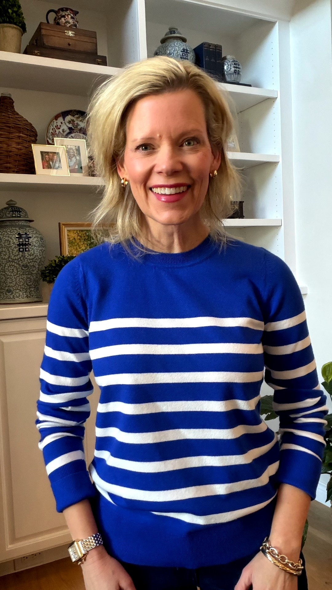 The best layering sweater that works well all year!  it comes in just about every color and the fit is perfect. I bought the same sweater in years past and they wear extremely well. You will not believe the price… $20! Wearing my new fave wide legged jeans from @Quince and my      @jcrew leopard belt that matches with everything! ￼

#LTKSeasonal #LTKgrwm #LTKdayinmylife