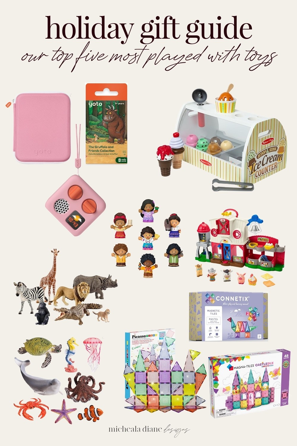 Sharing our top 5 toys my kids actually play with — no clutter, just keepers! 🎁✨ These are the gifts that last, spark imagination, and bring endless playtime joy. Perfect for toddlers, preschoolers, and your holiday gift list! 🎄

#LTKGiftGuide #LTKKids #LTKHoliday