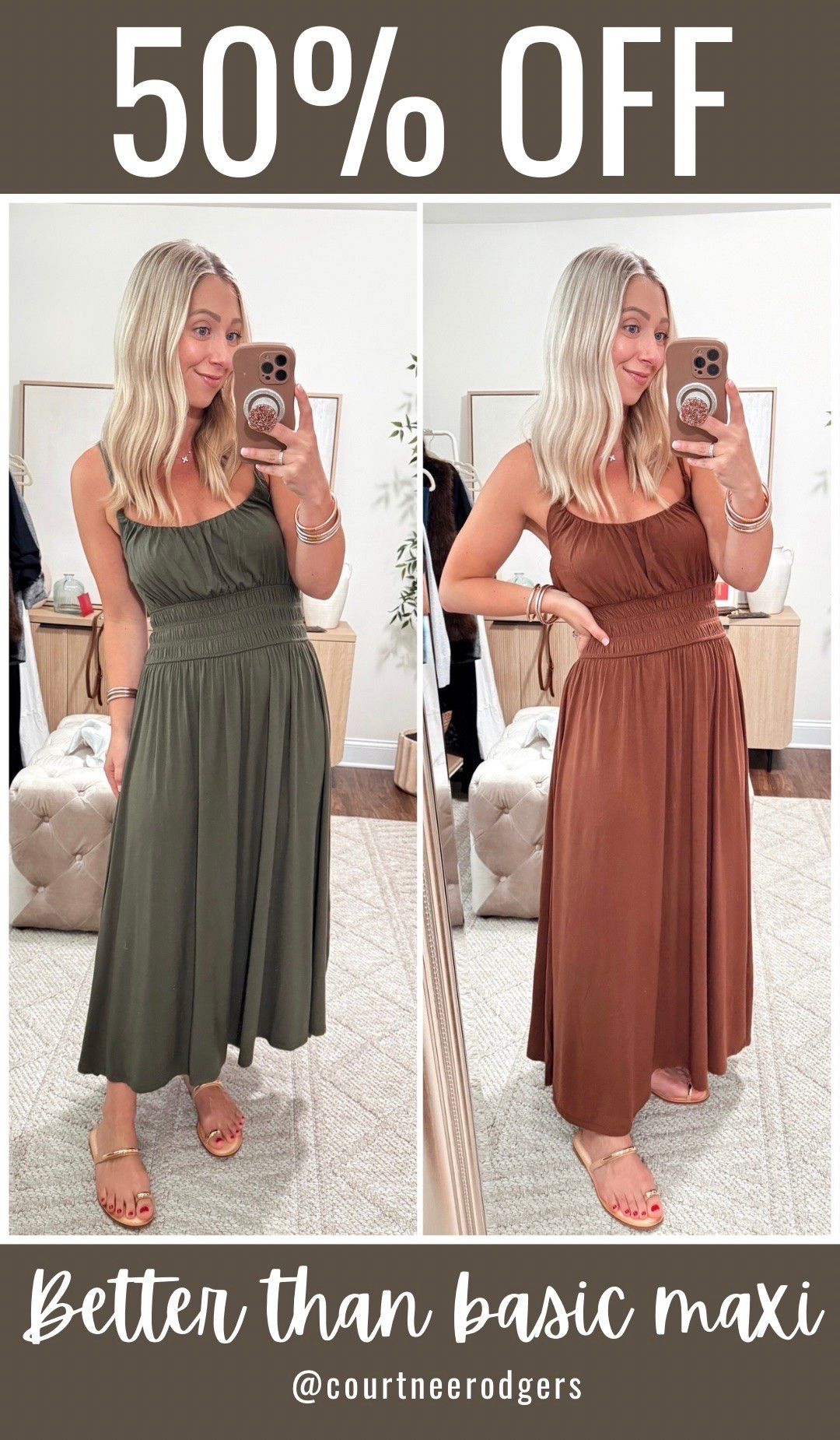 The comfiest dress! Wearing size small regular in the olive and size small tall in the brown! 50% OFF

Old navy, petite dresses, maxi dresses

#LTKootd #LTKgrwm #LTKdayinmylife