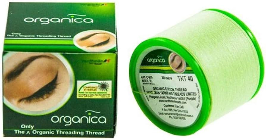 Organica Face & Eyebrow Threading Thread Organic | Amazon (CA)