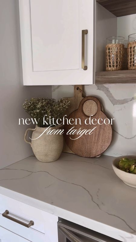 These new kitchen decor pieces are so Gorgeous and affordable 😍 the bowl and the cutting board come in 2 sizes and start at $15

#target #circleweek #targethome #kitchen #kitchendecor #homedecor #kitcheninspo #neutral 

#LTKxTarget #LTKhome #LTKfindsunder50