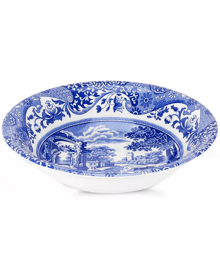Blue Italian 6.5" Cereal Bowl | Macy's Canada