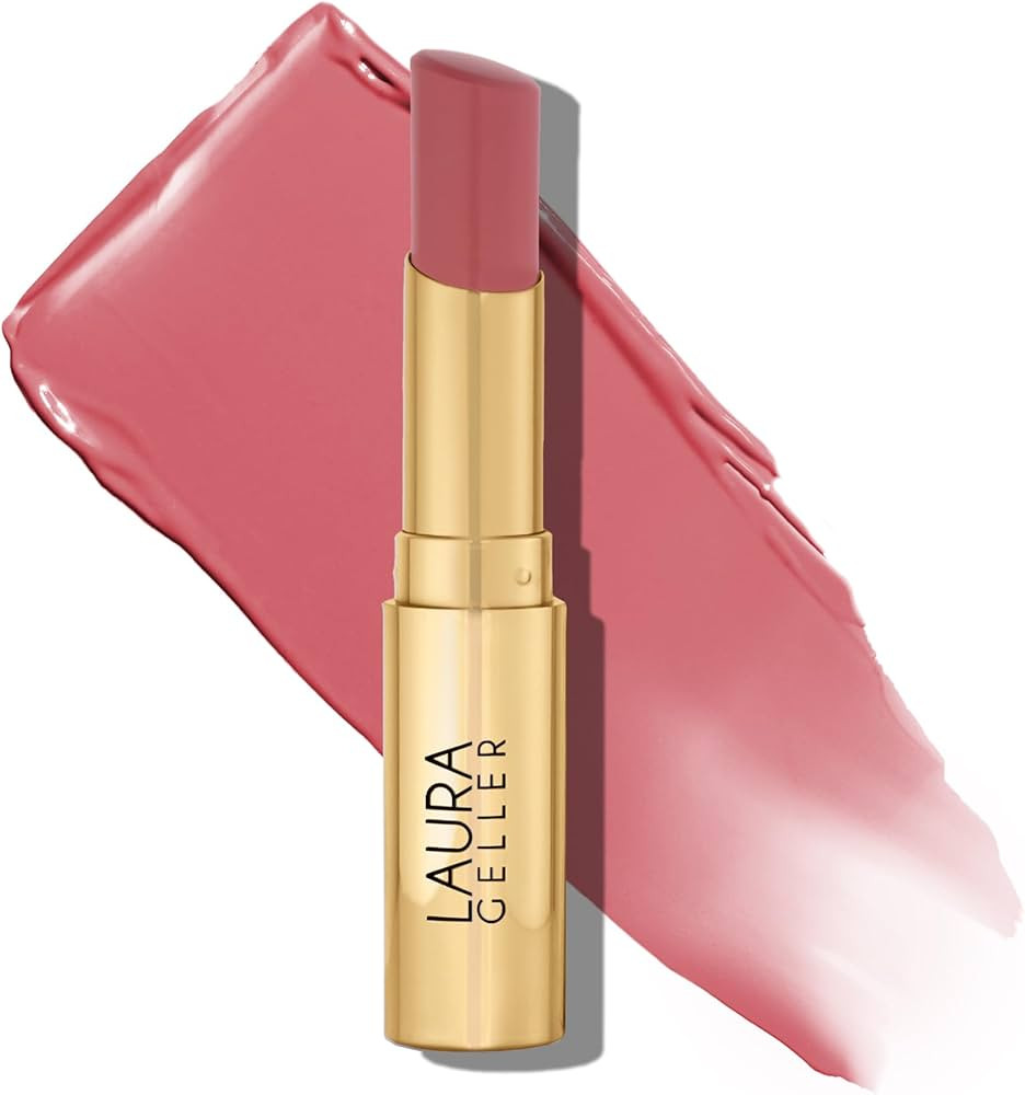 LAURA GELLER NEW YORK Jelly Balm Moisturizing Tinted Lip Balm - In the Buff - Hydrating Vitamin E... | Amazon (US)