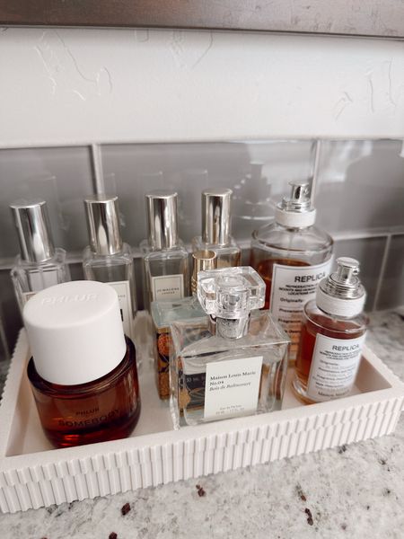 $6 vanity tray I used for my current perfume rotation! 

#LTKhome #LTKbeauty