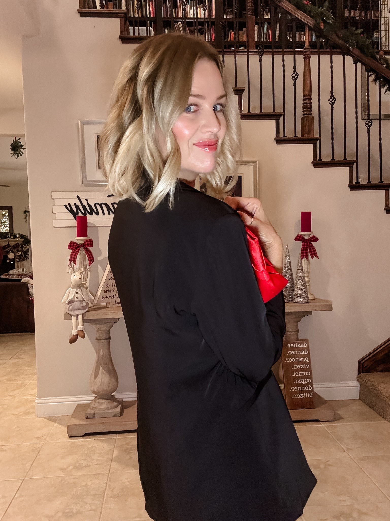 Last holiday party of the year! 🎉 Jumpsuits—always a great idea… until it’s time for a bathroom break. 🤭 This one did go on sale and only has select sizes left, but returns happen so keep an eye out. I’ve linked all my jewelry, accessories, and beauty essentials for your viewing pleasure. 💋

#LTKHoliday #LTKootd #LTKgrwm