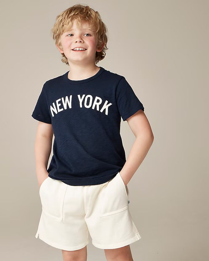 Boys' short-sleeve New York graphic T-shirt | J.Crew US