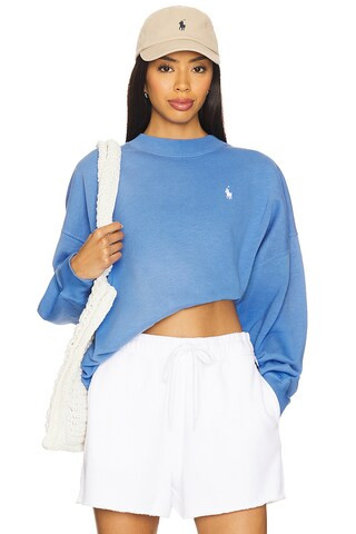 Vintage Crew Pullover in Summer Blue | Revolve Clothing (Global)