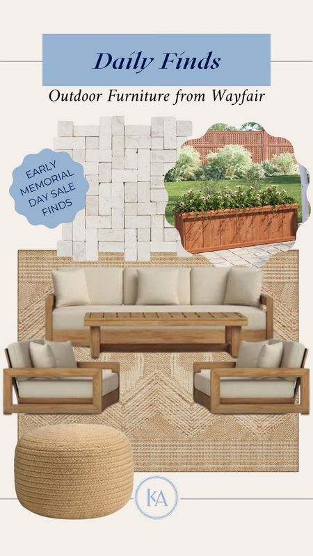 I’ve been on the hunt for some outdoor furniture and so many of you recommended Wayfair. They’re having some early MDW sales right now, so I rounded up some finds!

#LTKSaleAlert #LTKSeasonal #LTKHome