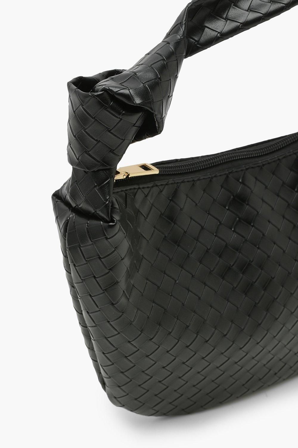 Woven Knot Strap Shoulder Bag | Boohoo.com (US & CA)