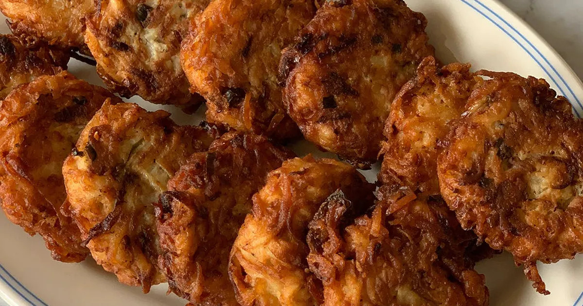 Potato Latkes - 12 Pack by Russ & Daughters | Goldbelly | Goldbelly