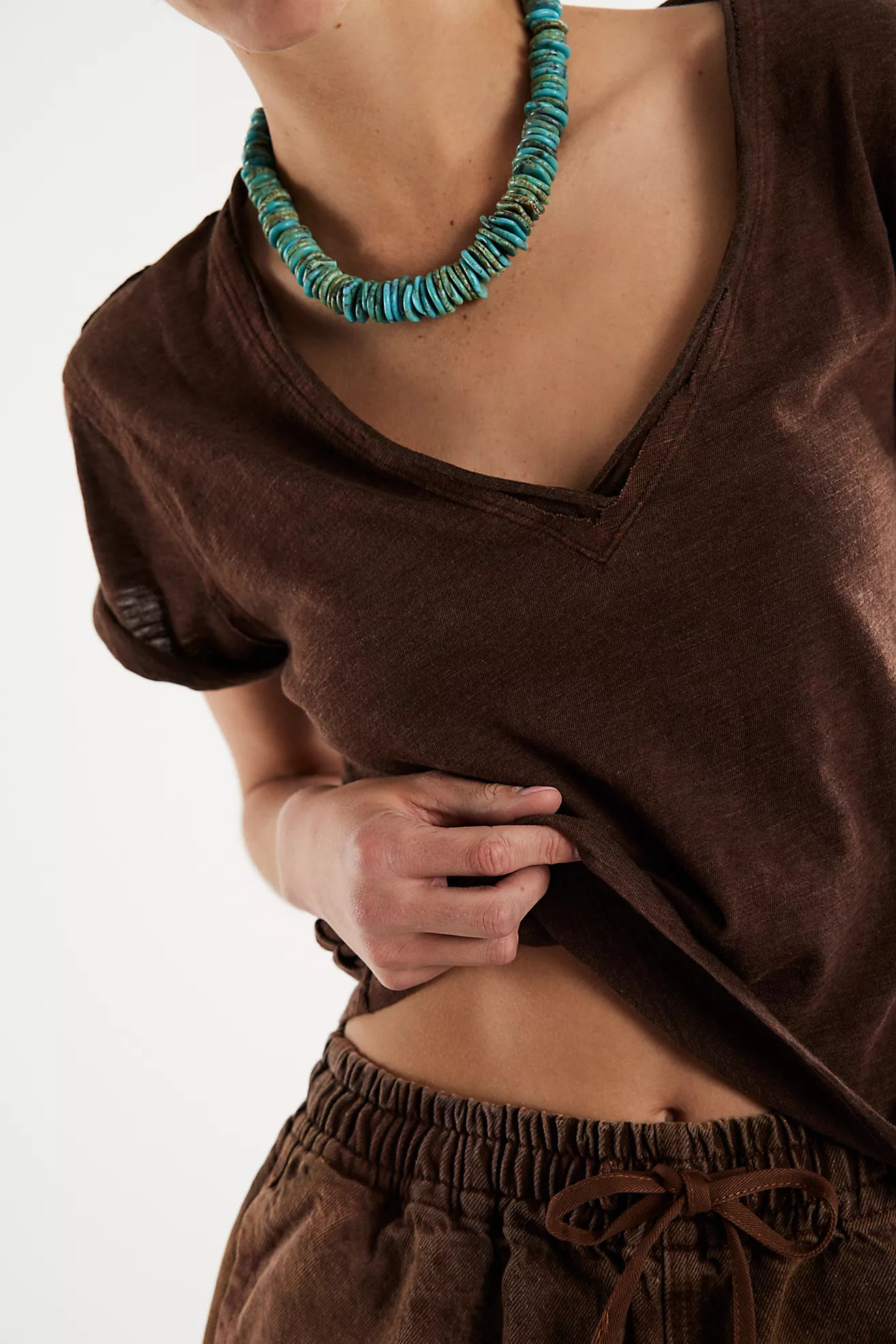 ALV Gill Disc Semiprecious Necklace | Free People (Global - UK&FR Excluded)