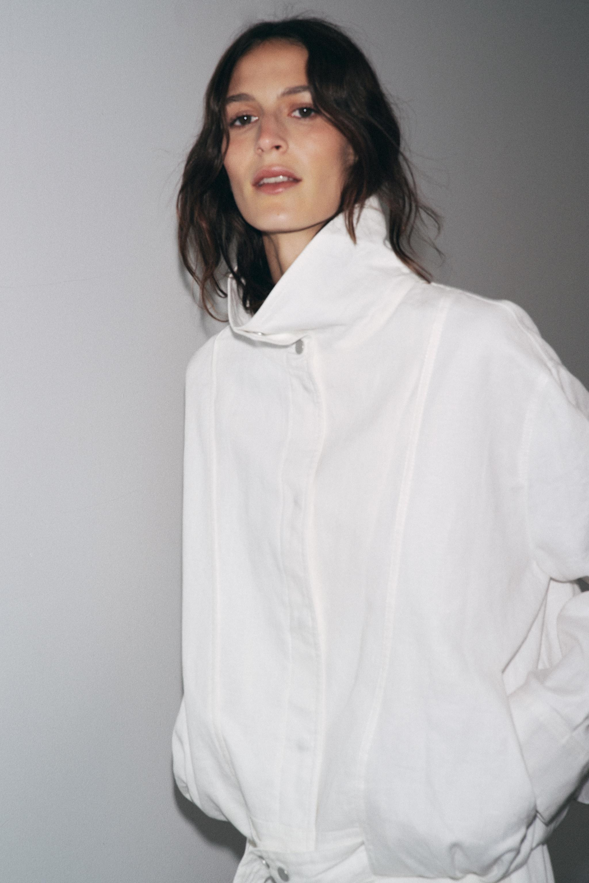 100% LINEN BOMBER JACKET ZW COLLECTION | Zara US