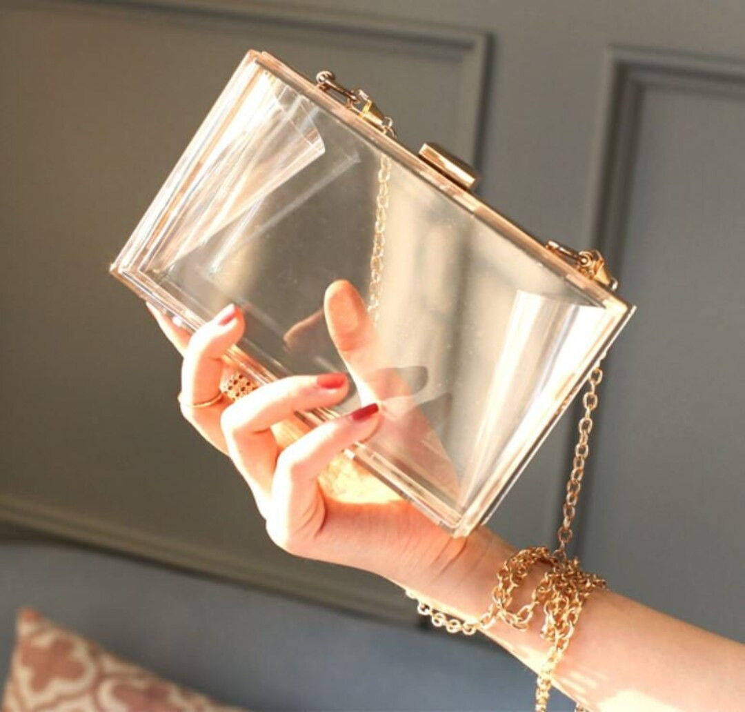 Acrylic Clutch Bag - Etsy UK | Etsy (UK)