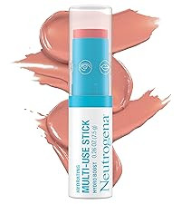 Neutrogena Hydro Boost Hydrating Multi-Use Makeup Stick with Hyaluronic Acid, Gentle Multi-Use Co... | Amazon (US)